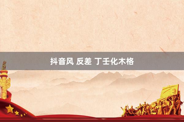 抖音风 反差 丁壬化木格